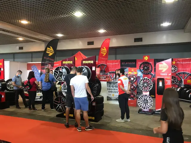 Izložbeni prostor na Auto MOTO berzi u Novom Sadu 2021.